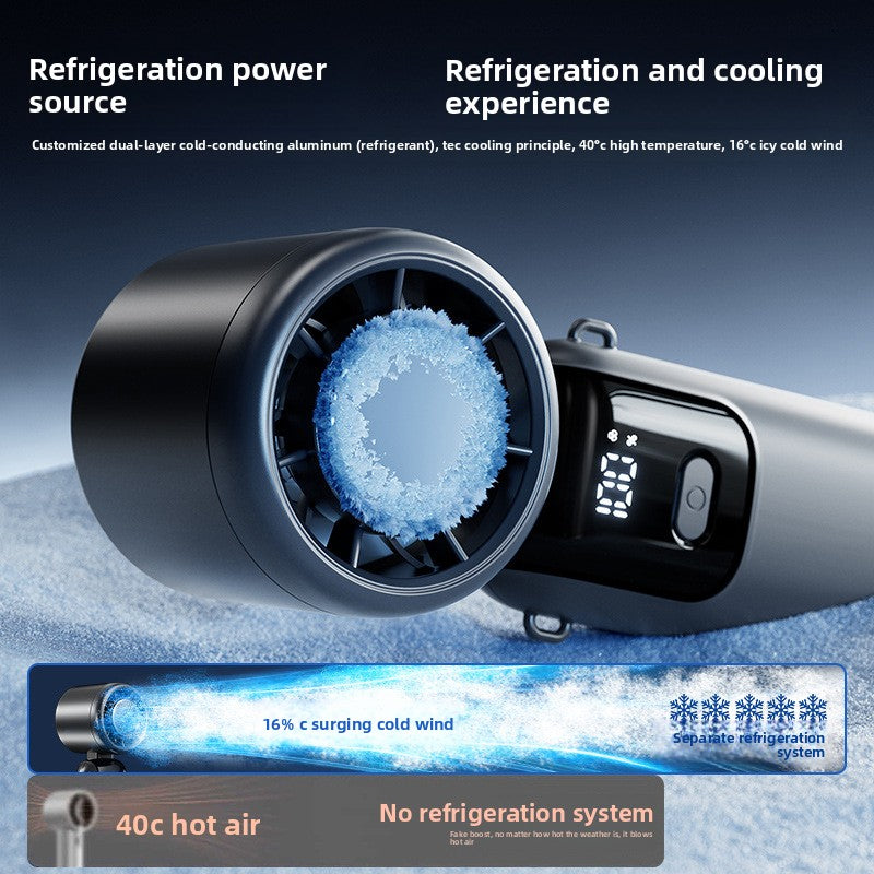 CoolPalm Pro — Semiconductor Cooling Handheld Fan for Hot Flashes & Heat