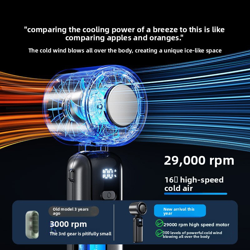 CoolPalm Pro — Semiconductor Cooling Handheld Fan for Hot Flashes & Heat